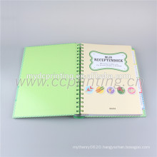 Spiral bound hardcover book printing